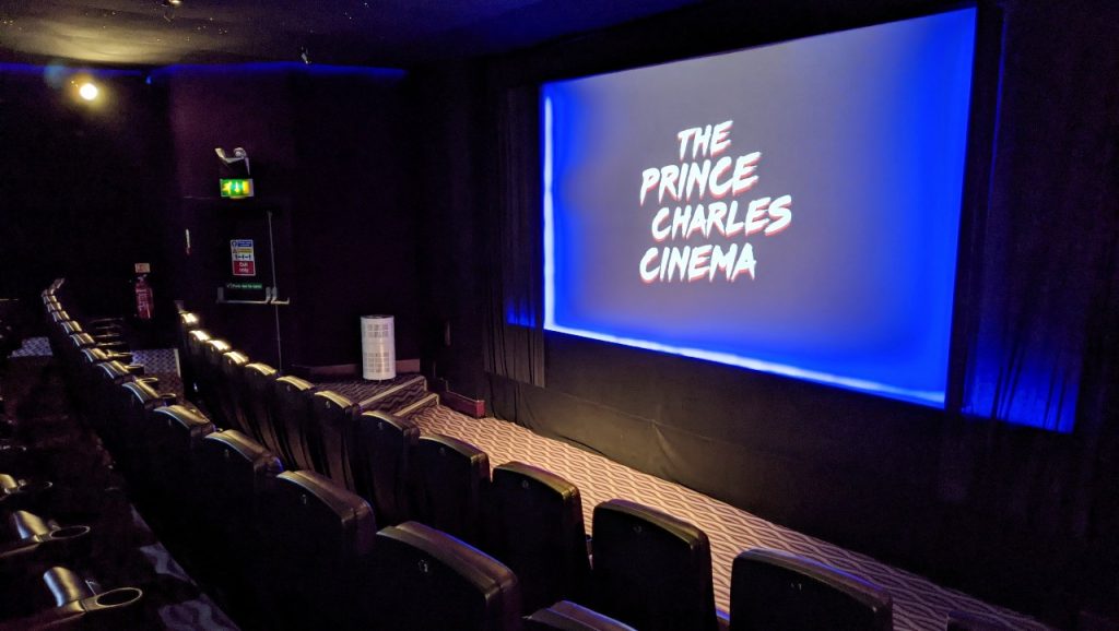 Prince Charles Cinema has placed Rensair air purifiers in each screen to keep customers and employees safe